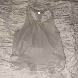 White Lululemon tank top